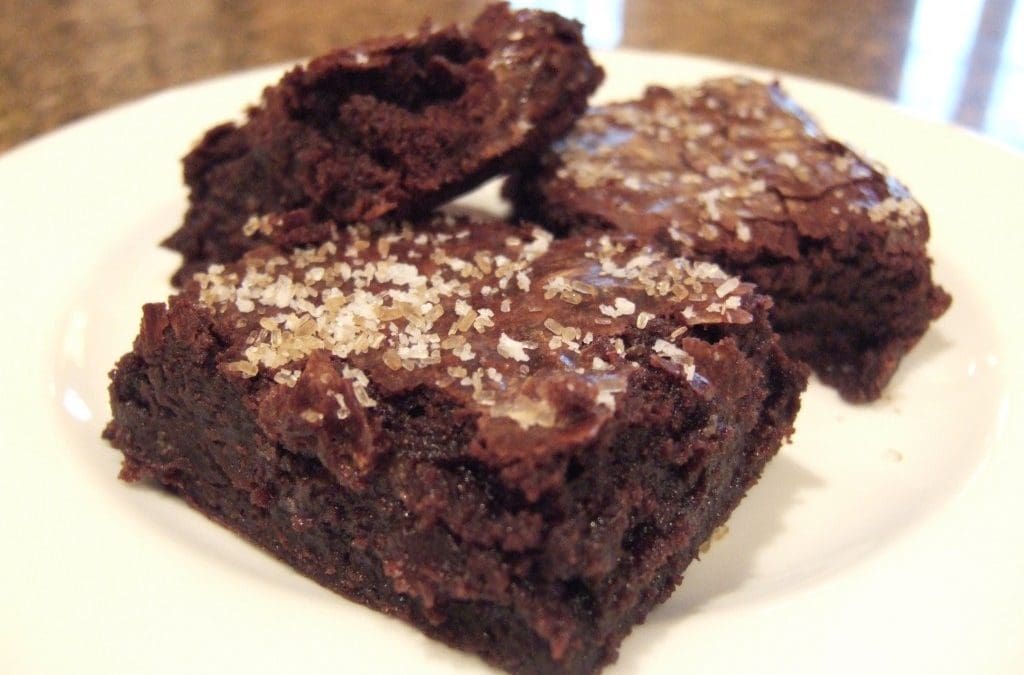 Baked Explorations: Sweet and Salty Brownies