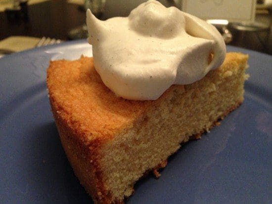 Double Vanilla Butter Cake with Chantilly Cream