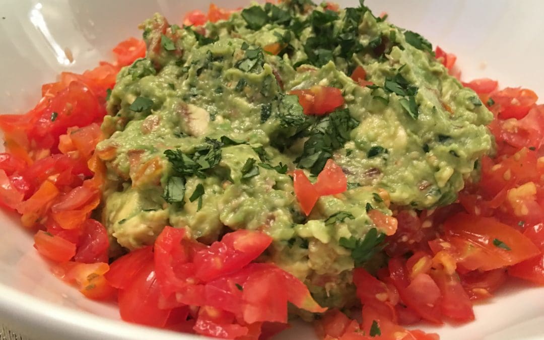 Central Mexican Guacamole and Chili-Pineapple Margarita