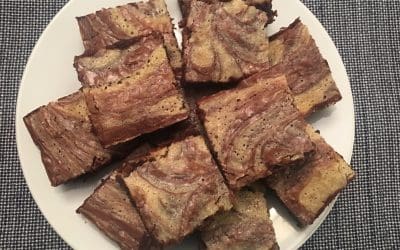 Tahini Swirl Brownies