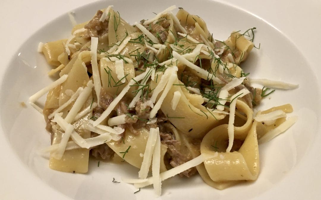 Pork, Fennel, and Lemon Ragu with Pappardelle