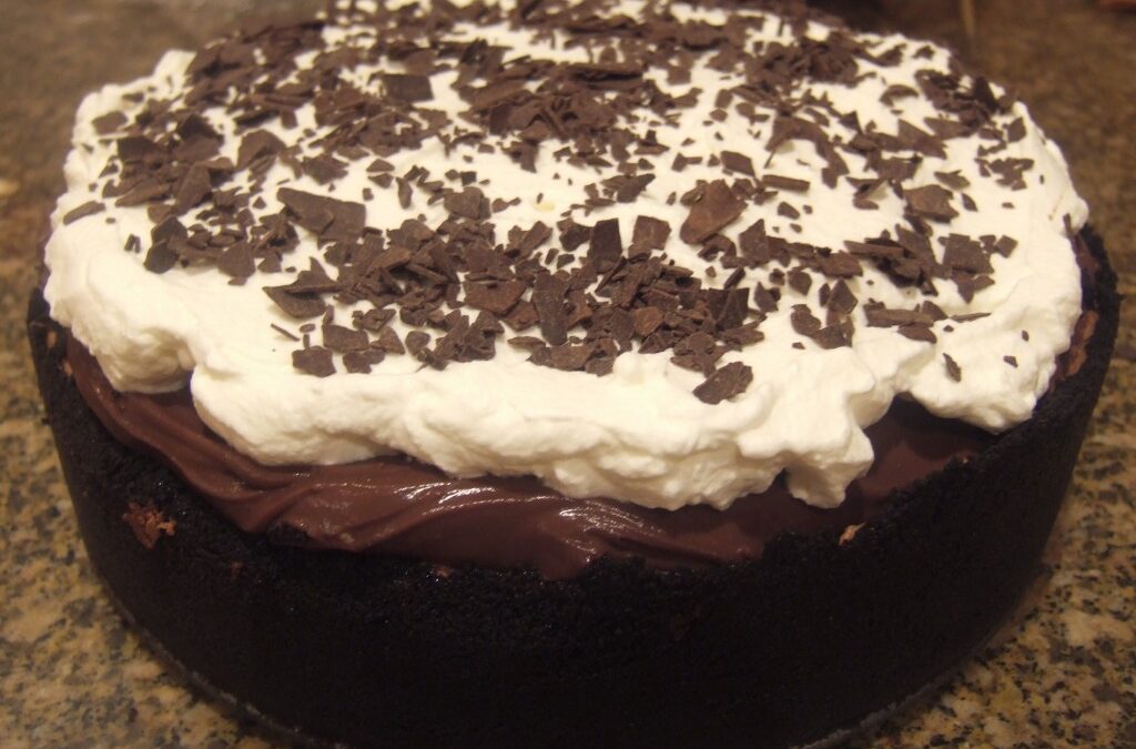 Baked Explorations: Mississippi Mud Pie (B), aka Muddy Mississippi Cake