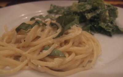 Off Topic: Spaghetti with Lemon and Olive Oil