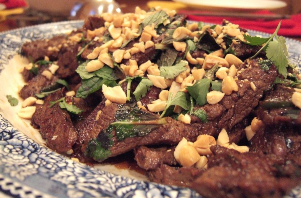 Off Topic: Stir-Fried Thai-Style Beef with Chiles and Shallots